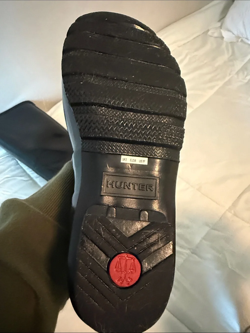 Hunter rain boots
Black
Size 7 - Picture 4 of 4